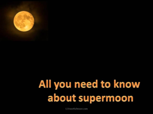 next supermoon 