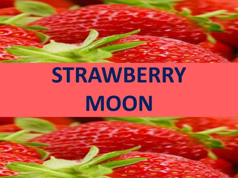 Strawberry Moon MidSummer Festival Full Moon June 2023