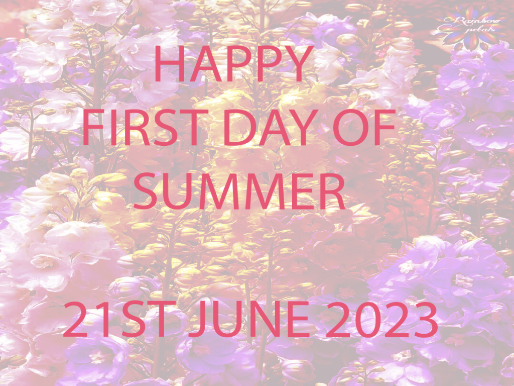 Happy first day of summer 2023