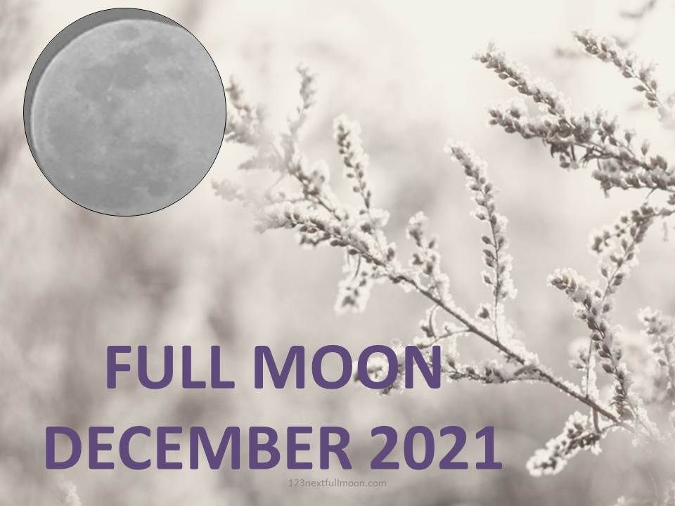 full moon december 2021