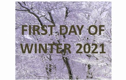 first day of winter 2021 official date time