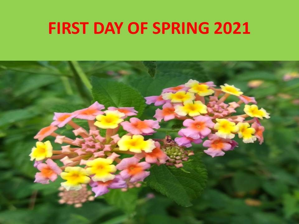first day of spring 2021 official date and time