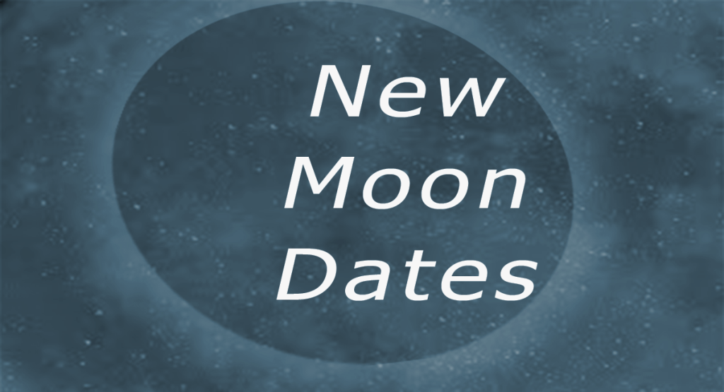 new moon dates full schedule 2023
